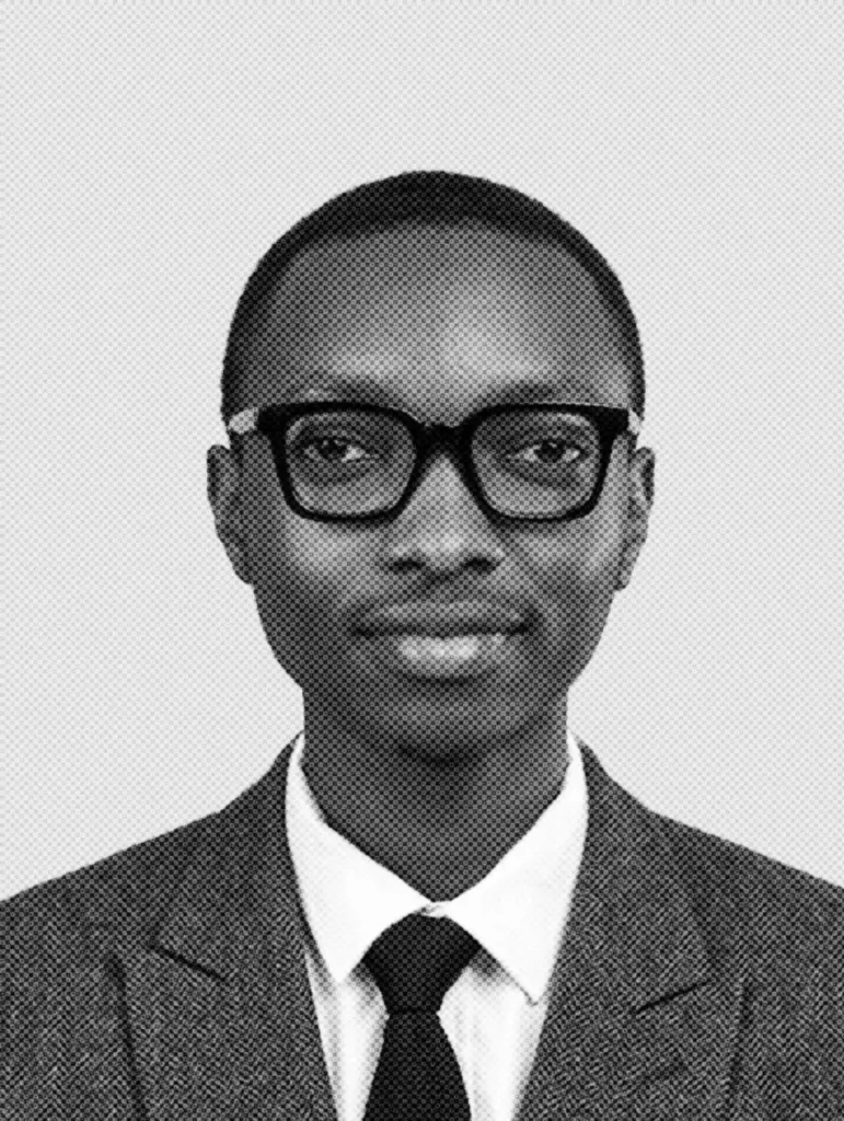 A black and white picture of Milton